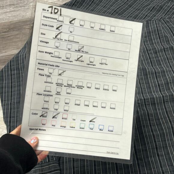 Blackhawk Gray Black Mens Medium Button Up Long Sleeve Stripes Techwear Shirt - Picture 8 of 8